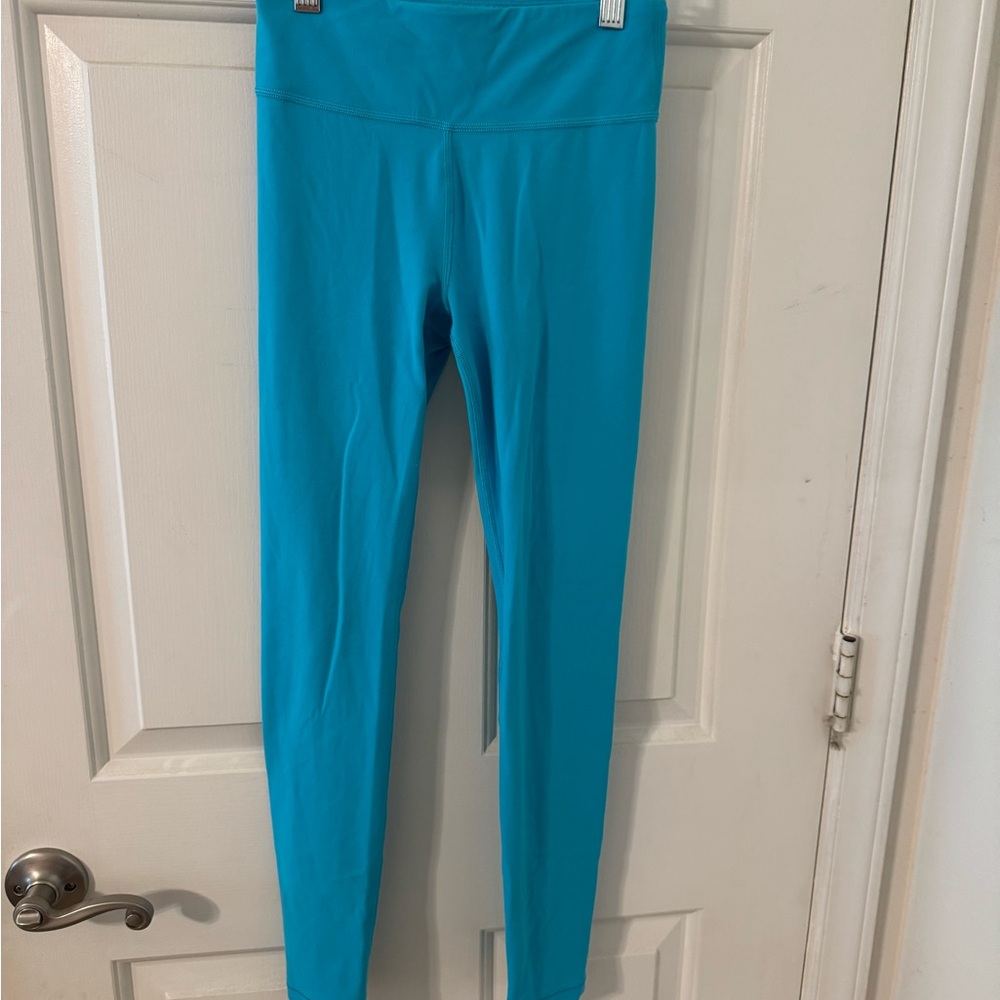Athleta Teal High-Rise Leggings